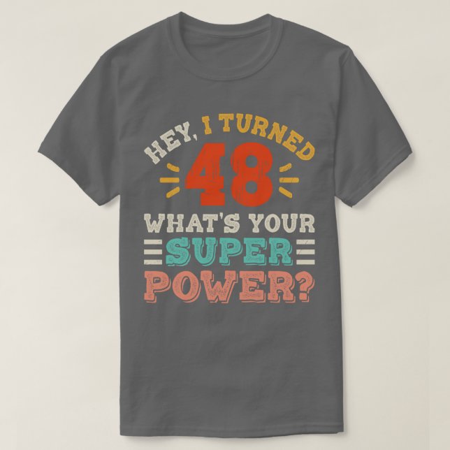 48th Birthday 5 T-Shirt (Design Front)