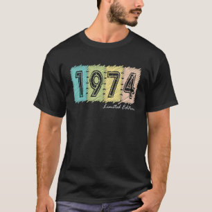 48th Birthday Ladies Mens 48 Years 1974   4 T-Shirt