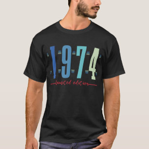 48th Birthday Ladies Mens 48 Years 1974   9 T-Shirt