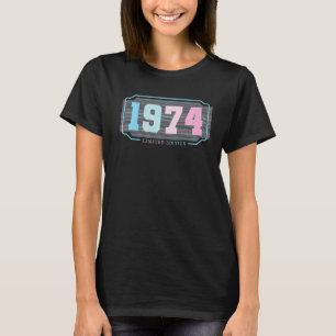 48th Birthday Ladies Mens 48 Years 1974 T-Shirt