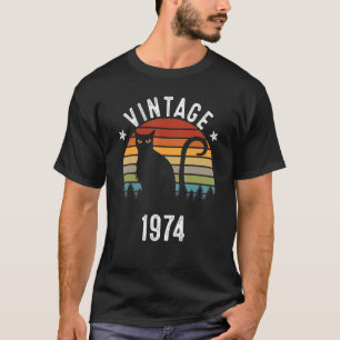 48th birthday Vintage 1974 48 Years Old T-Shirt