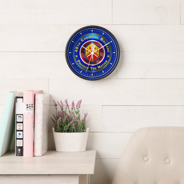 48th Chemical Brigade Clock (Reading Room)