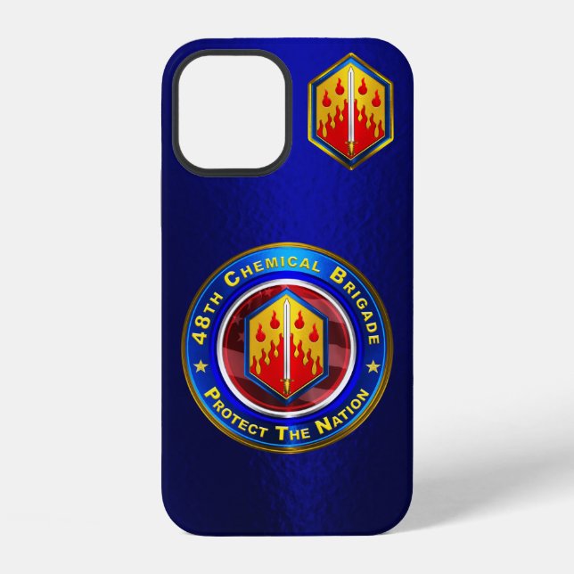 48th Chemical Brigade Customized iPhone Case (Back)
