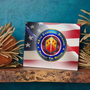 48th Chemical Brigade  Plaque