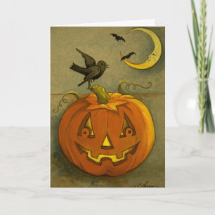 4923 Carte de voeux Halloween