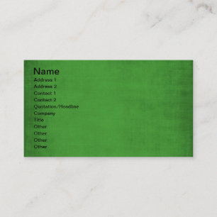 495_green-paper RICH GRASSY GREEN TEMPLATE TEXTURE Business Card