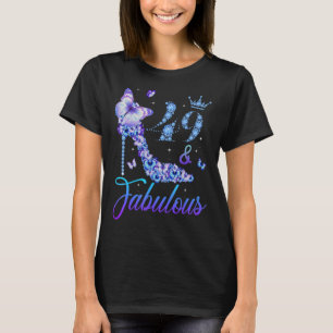 49 And Fabulous Diamond High Heels Happy 49th Birt T-Shirt