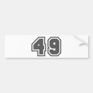 49 BUMPER STICKER
