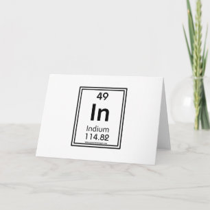 49 Indium Card