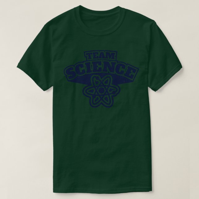 49 Team Science Atom by Tobe Fonseca T-Shirt (Design Front)