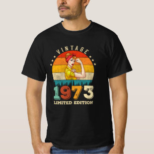 49 Year Old 1973 Vintage 49th Birthday Gifts women T-Shirt