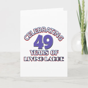 49th Birthday Cards | Zazzle CA