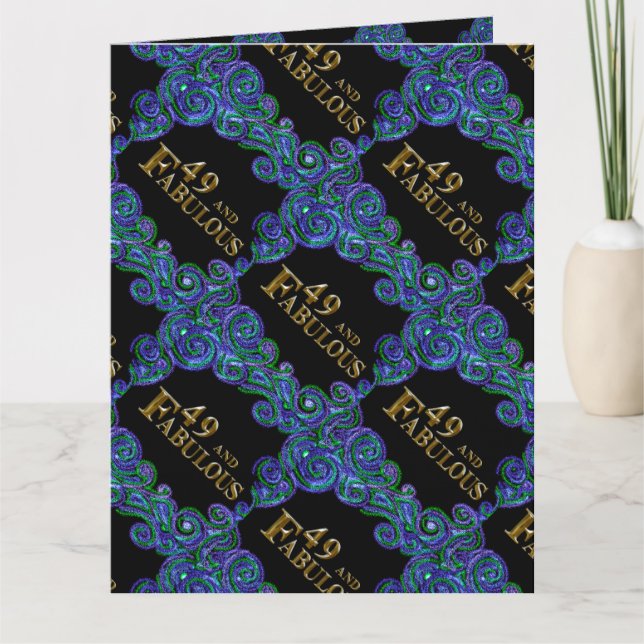 49th Birthday  Card (Front)