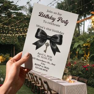 49th birthday invitation women