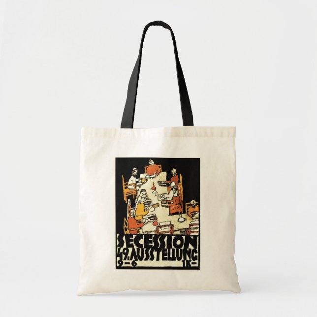 49th Secession Ausstellung ("friends") by Schiele Tote Bag (Front)