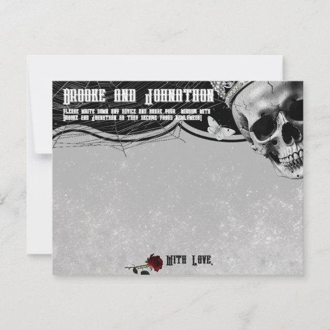 4.25x5.5 Advice Card Haunting Adeline Zade Meadows (Front)