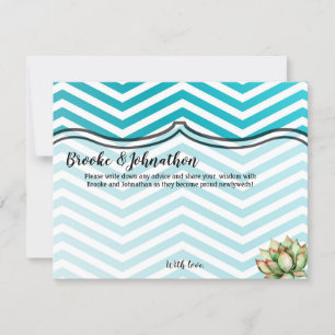 4.25x5.5 Carte conseil Boho Cactus Cactus Succulen