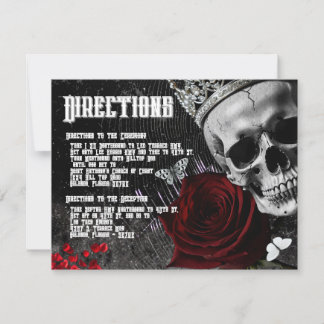 4.25x5.5 Direction Card Haunting Adeline Zade Mead