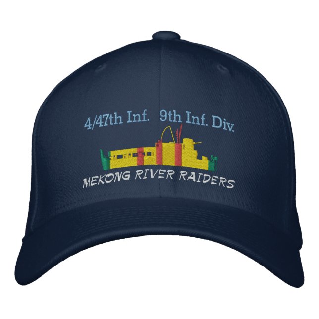 4/47th Inf. ATC Tango Boat Embroidered Hat (Front)