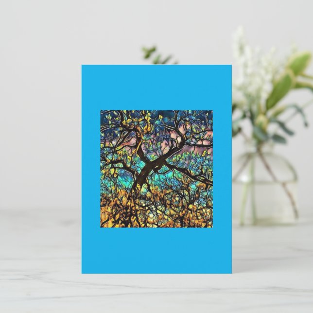 4.5" x 6.25" Flat Thank You Card  (Standing Front)