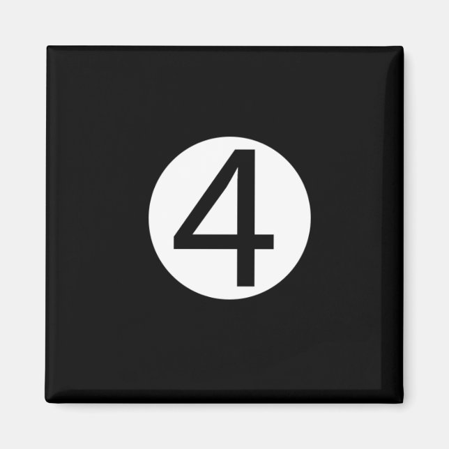 4 aimant (Devant)