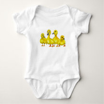 4 Baby Ducklings Onsie