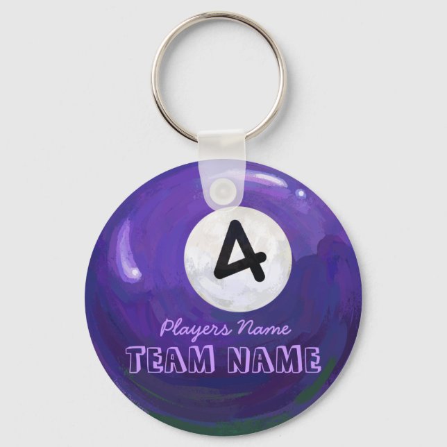 4 Ball Keychain (Front)