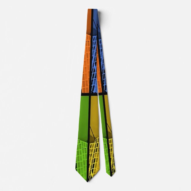 4 Buildings Tie (Front)