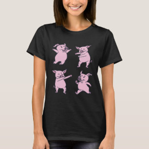4 Cute Pigs T-Shirt