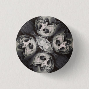 "4 Death do we part" INVERSION by Mzeroxx69 1 Inch Round Button