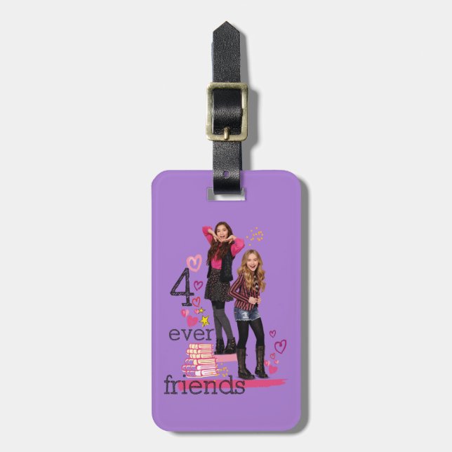 4 Ever Friends Luggage Tag (Front Vertical)