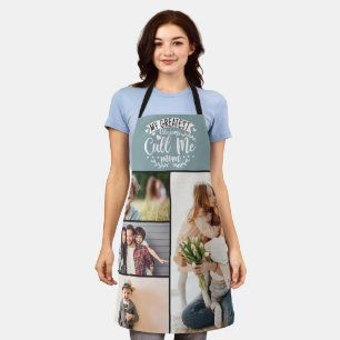 4 family photo collage mom keepsake mothers day apron