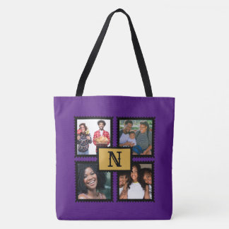 4-Framed Monogram Tote