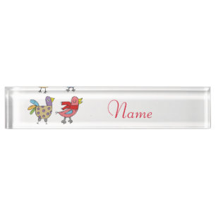4 Funny Birds Thunder_Cove Nameplate