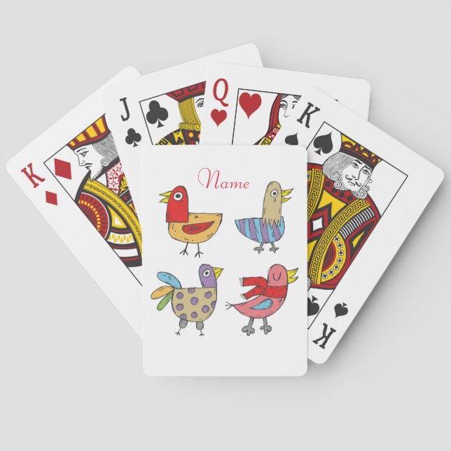 4 Funny Birds Thunder_Cove Playing Cards (Back)