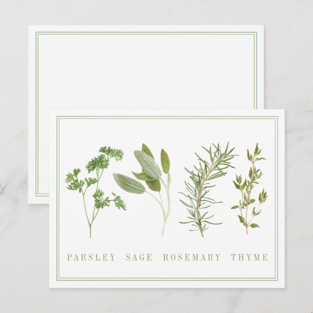 4 HERBES FAISES Carte postale (Devant / Derrière)