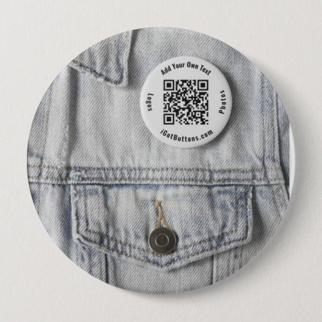 4 Inch Round Buttom Custom 4 Inch Round Button (Front)