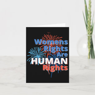 4 Independence Day Pro Choice Womens Rights Card