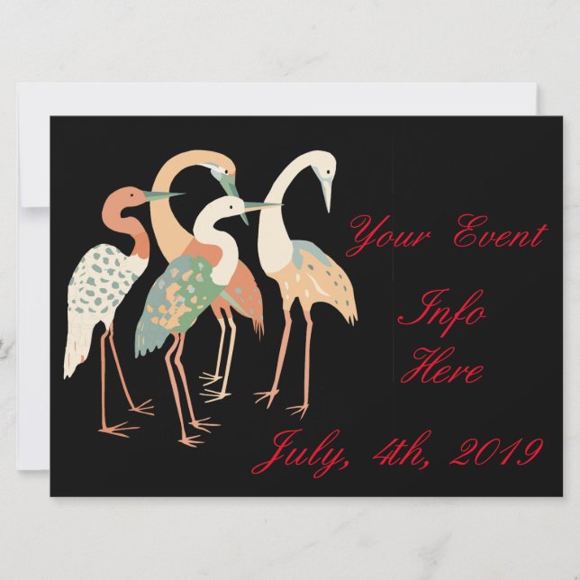 4 Japanese Cranes Thunder_Cove (Front)