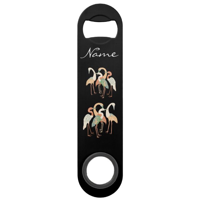 4 Japanese Cranes Thunder_Cove Bar Key (Front)