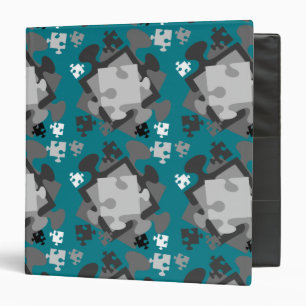 4 Jigsaw Pieces Binder