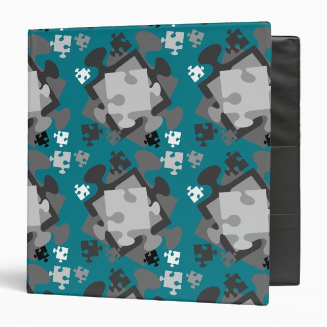 4 Jigsaw Pieces Binder (Front/Inside)