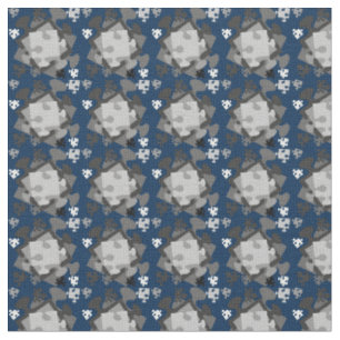 4 Jigsaw Pieces Fabric