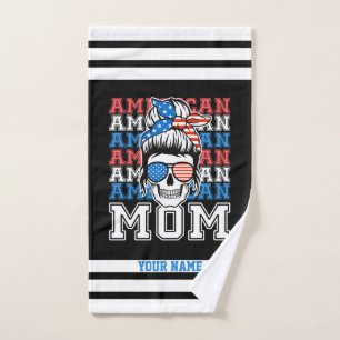 4 juillet American Mom Patriotic Personnalisé