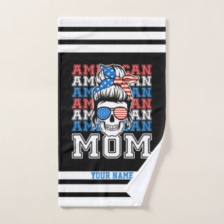 4 juillet American Mom Patriotic Personnalisé