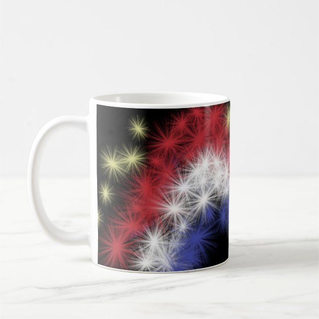 4 juillet de Moe retravaille Mug (Gauche)