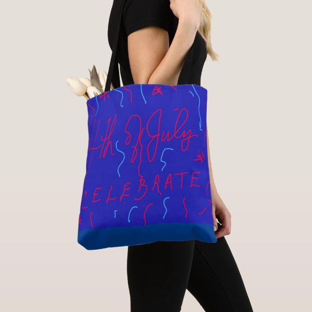 4 juillet fêter le sac fourre - tout (De près)