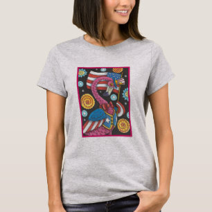 4 juillet FLAMANT ROSE ROSE AMERICANA T-SHIRT Grey