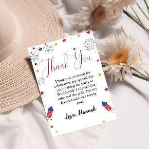 4 juillet indépendance Anniversaire Carte de remer