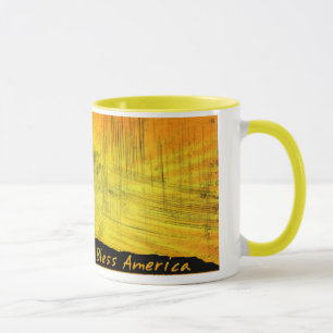 4 juillet Iwo Jima God Bless America Ceramic Mug